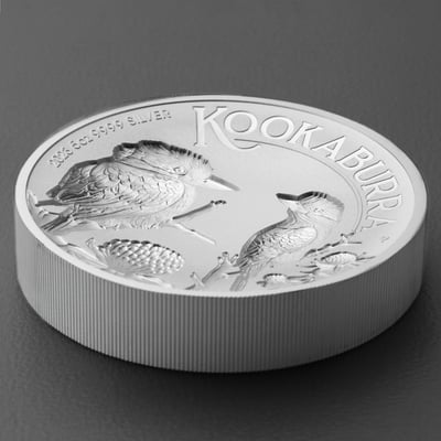 Silbermünze 5oz "Kookaburra" 2023 (Incused) (Australien) - Miniaturansicht 3