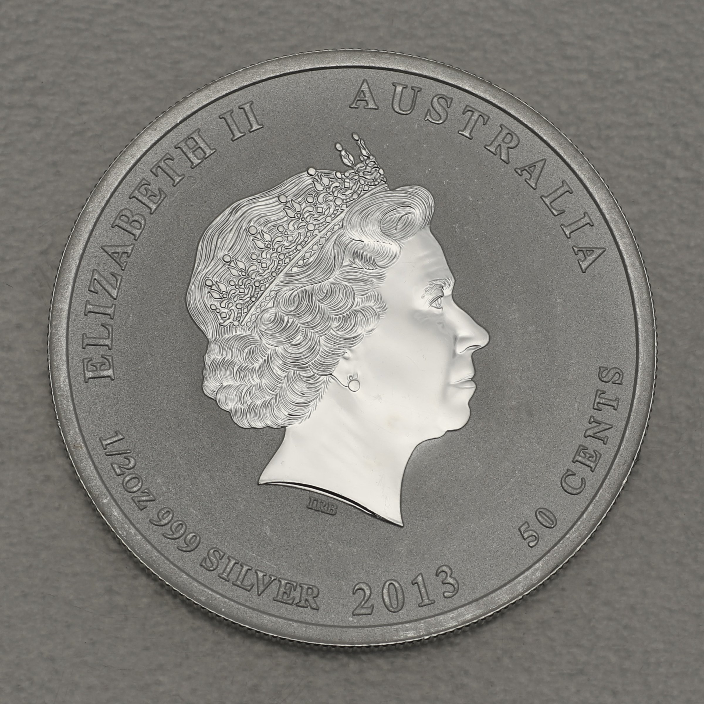 Silbermünze 1/2oz "Schlange" 2013 Lunar II – Year of the Snake (Australien) - Detailansicht 1