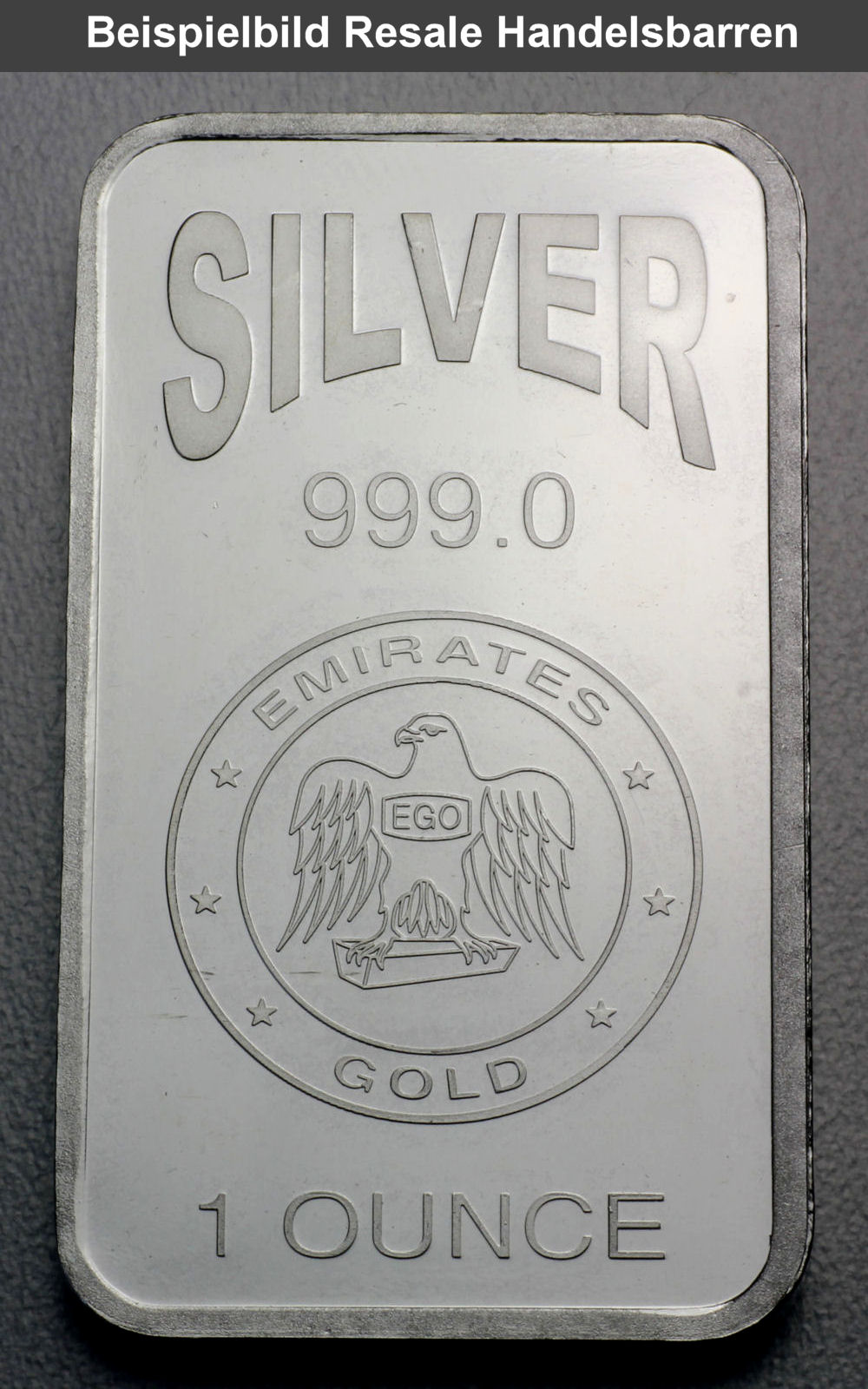 Silberbarren 1oz (Resale) - Detailansicht 4