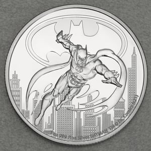 Silbermünze 1oz "Batman" 2021 DC Comics (Niue) - Hauptansicht