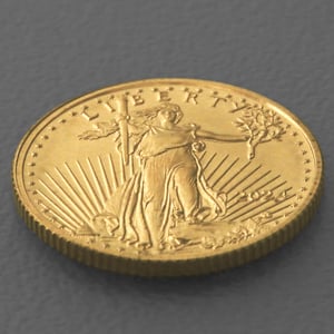 Goldmünze 1/10oz "American Eagle" 2024 (USA) - Miniaturansicht 4