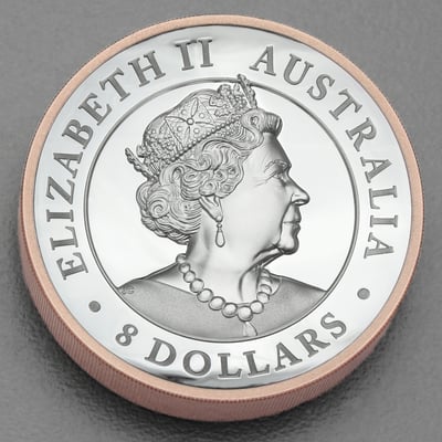 Silbermünze 5oz "Koala" 2022 (PP/HR/vergoldet) (Australien) - Miniaturansicht 2