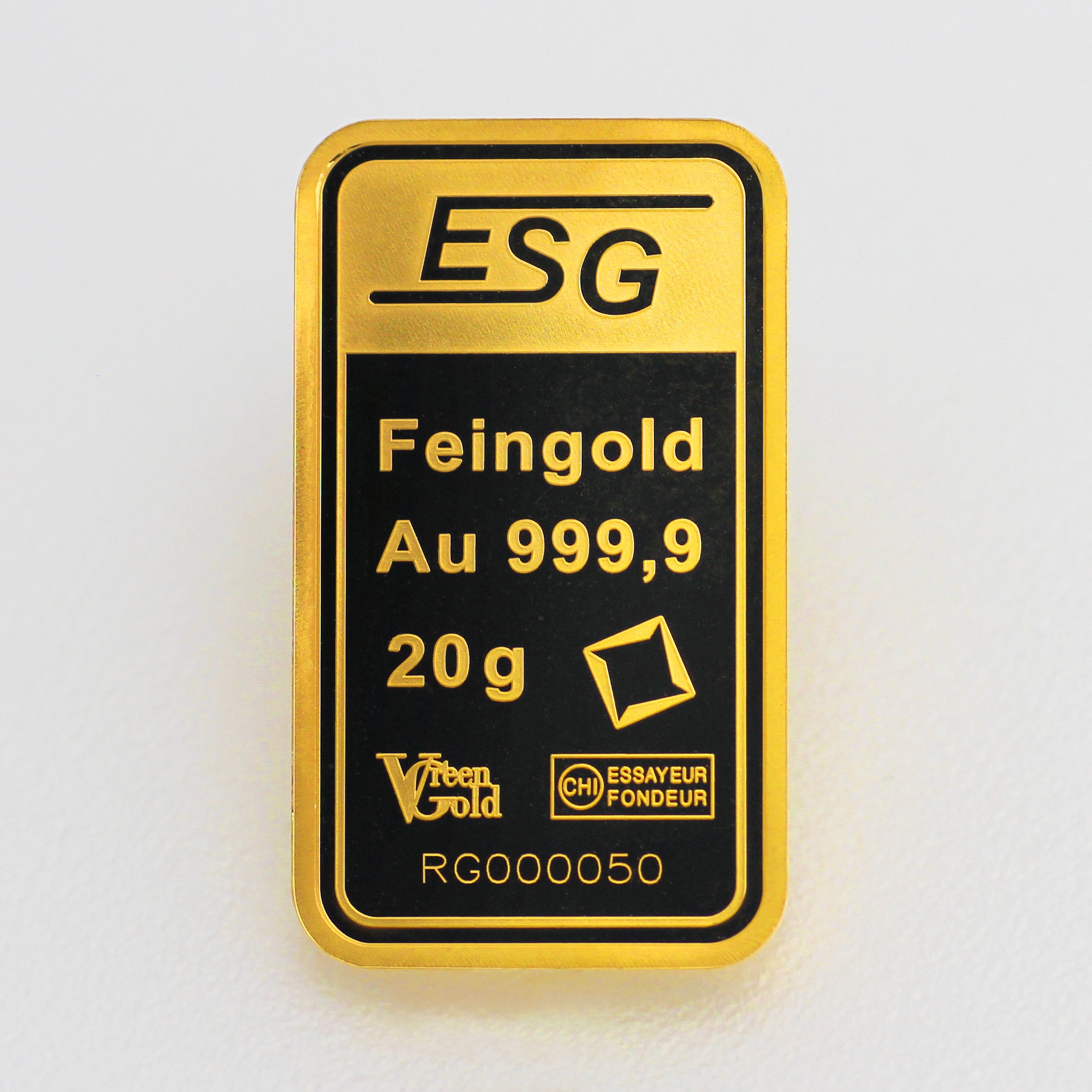 Goldbarren 20g "Auropelli" Responsible-Gold - Detailansicht 4
