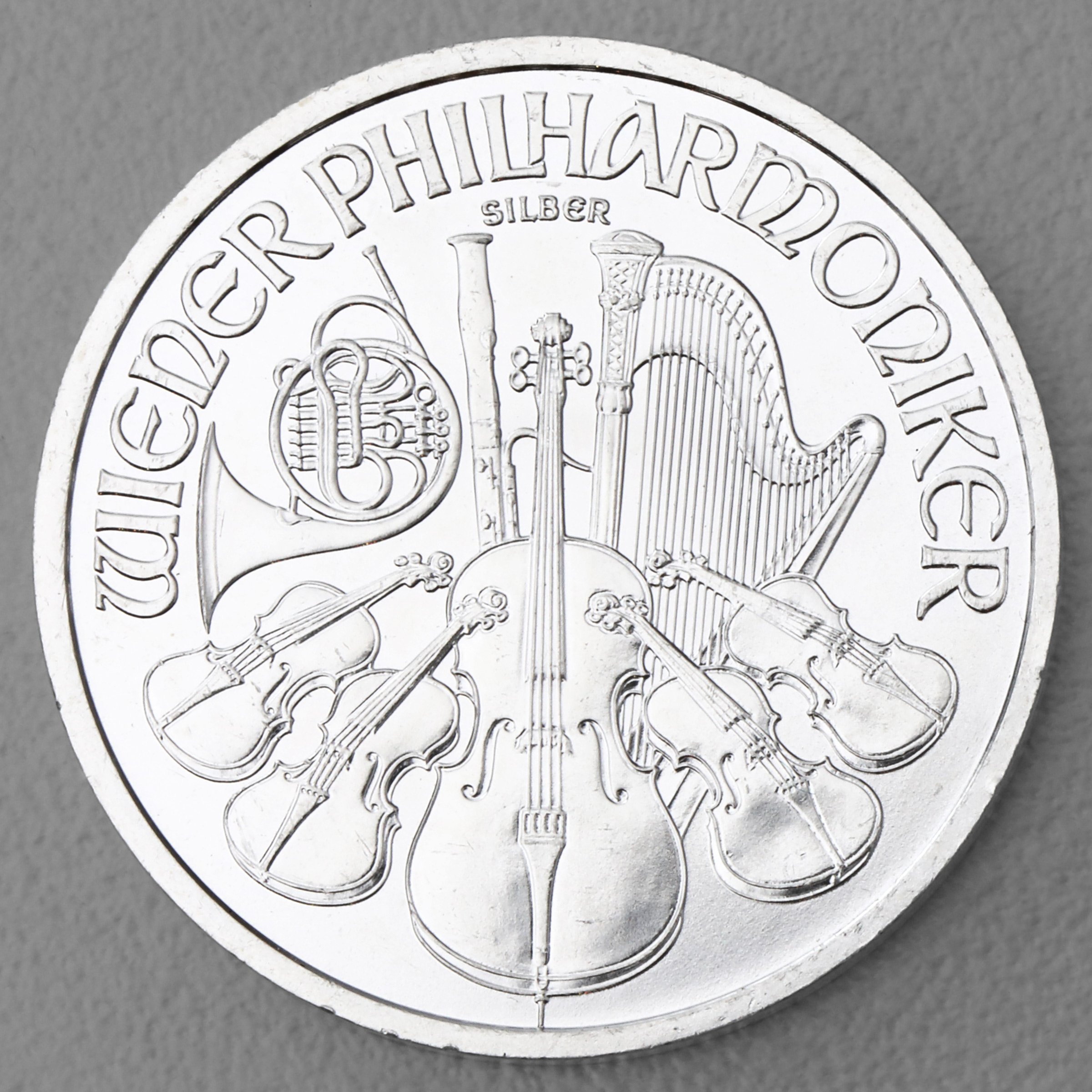 Silbermünze 1oz "Wiener Philharmoniker" verschiedene Jahrgänge 19% (Österreich) - Hauptansicht