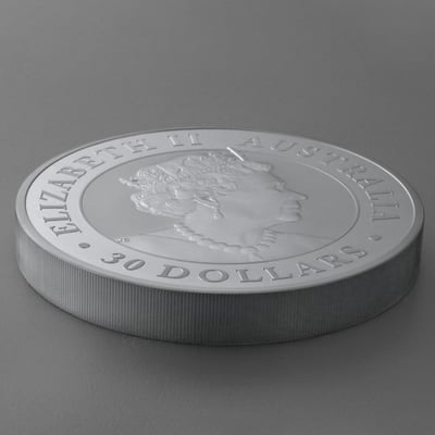 Silbermünze 1kg "Kookaburra" 2022 19% (Australien) - Miniaturansicht 4