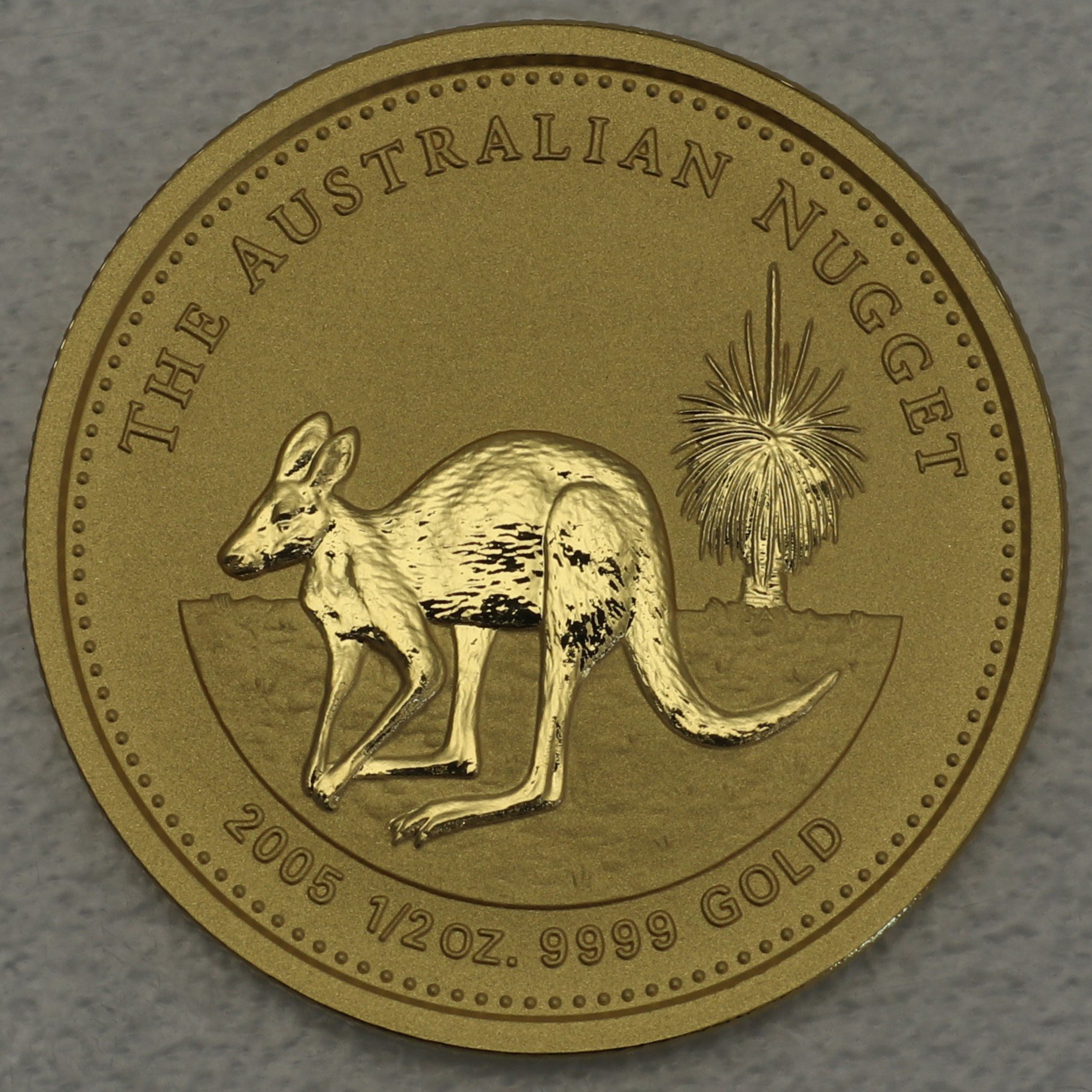 Goldmünze 1/2oz "Känguru" 2005 Australian Nugget (Australien) - Hauptansicht
