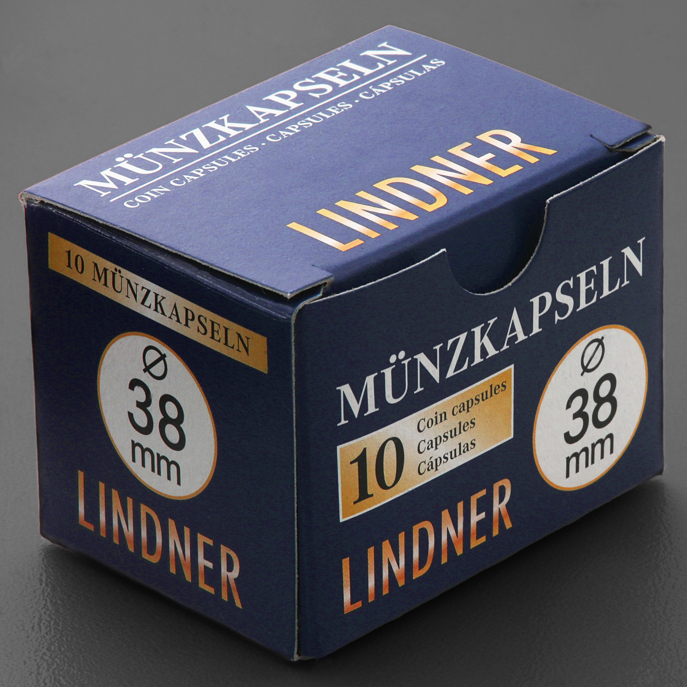Münzkapseln 38mm 10er-Packung - Detailansicht 3