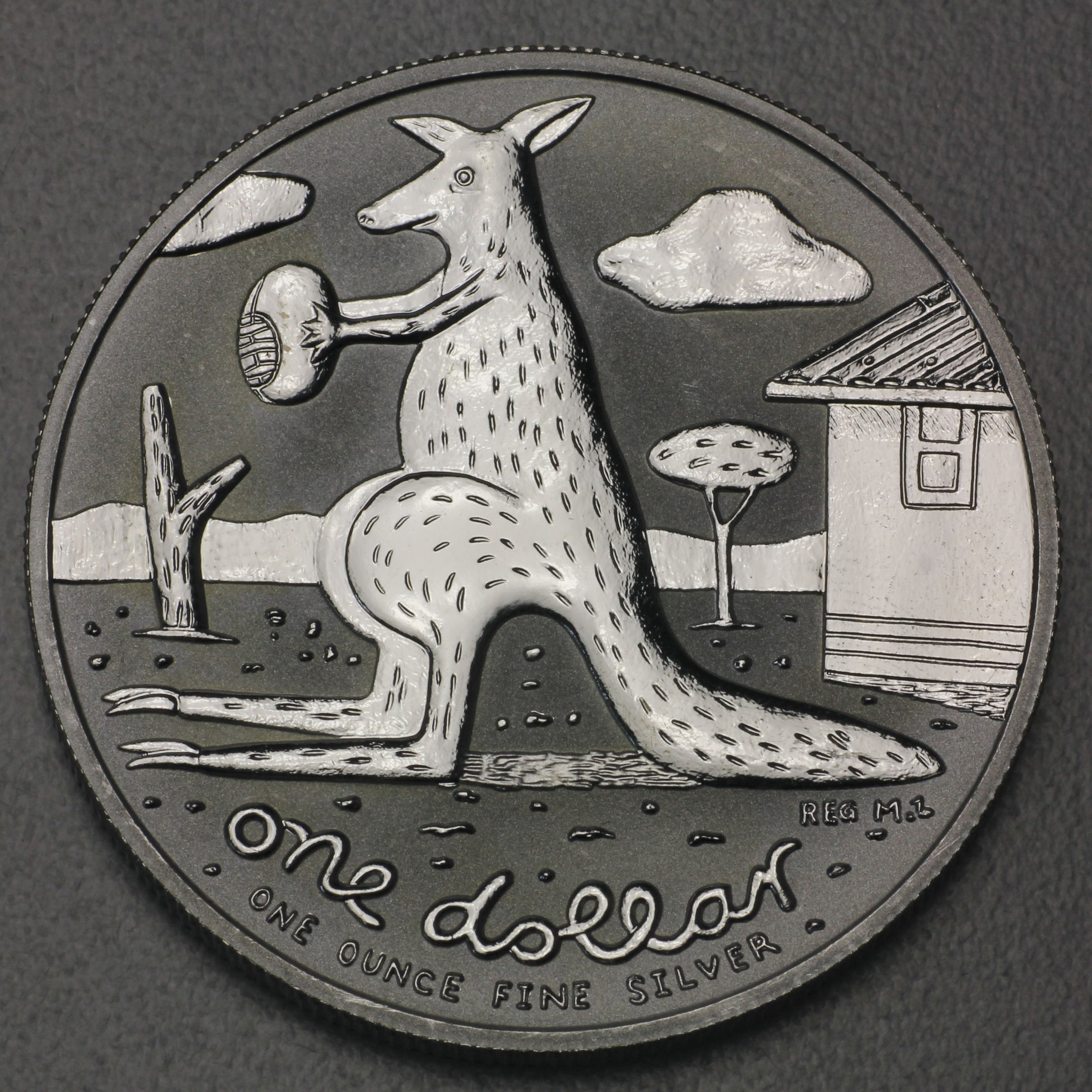 Silbermünze 1oz "Känguru" 2008 Royal Australian Mint (Australien) - Hauptansicht