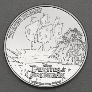 Silbermünze 1oz "The Flying Dutchman" 2021 Disney – Pirates of the Caribbean (Niue) - Hauptansicht