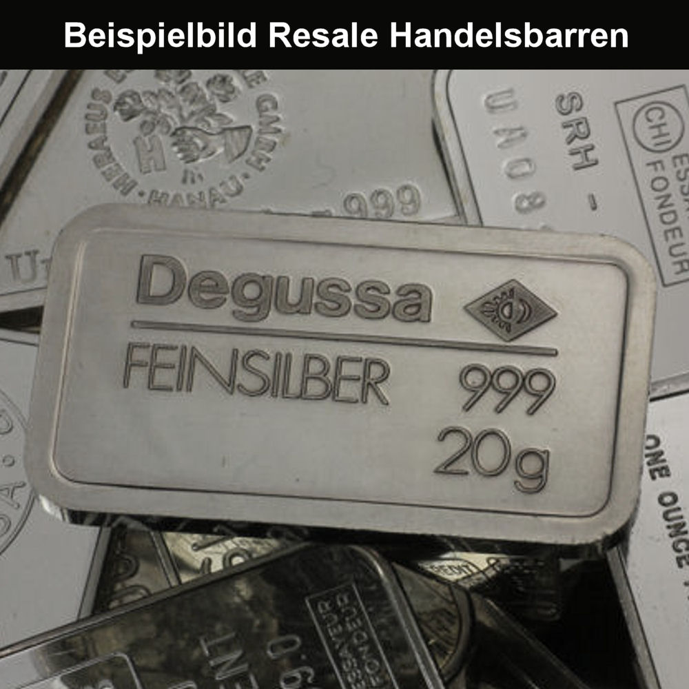 Silberbarren 20g (Resale) - Detailansicht 1