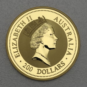 Goldmünze 2oz "Känguru" 1995 Australian Nugget (Australien) - Miniaturansicht 2