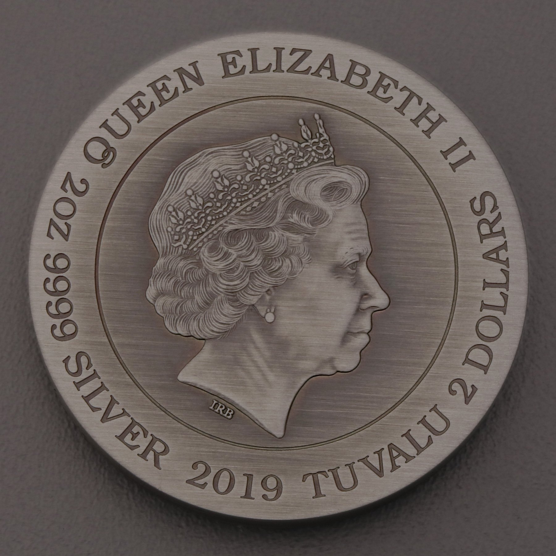 Silbermünze 2oz "Alien" 2019 (AF/koloriert) 40. Geburtstag (Australien) - Detailansicht 1