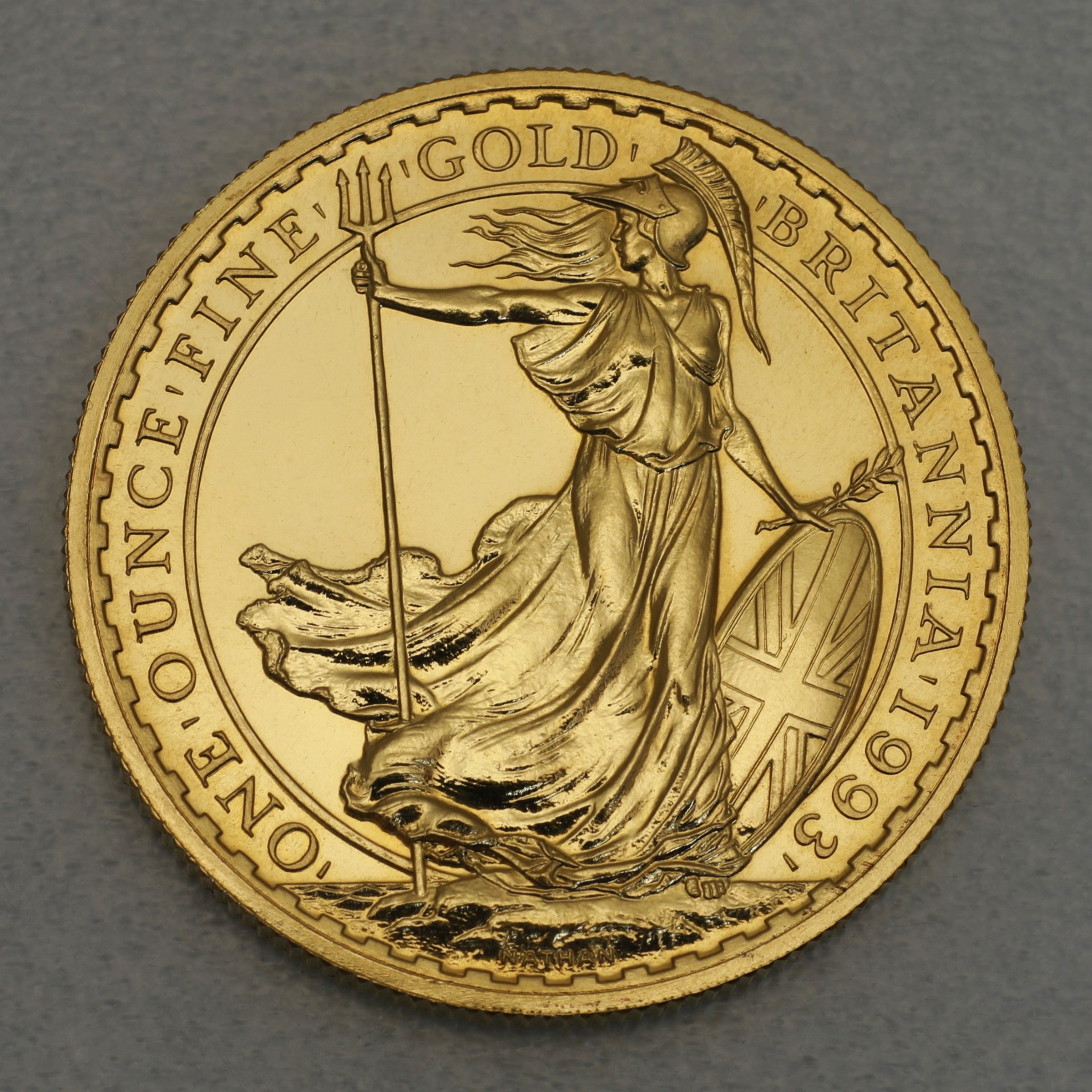 Goldmünze 1oz "Britannia" 1993 (Großbritannien) - Hauptansicht