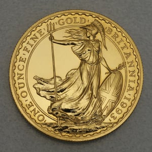 Goldmünze 1oz "Britannia" 1993 (Großbritannien) - Hauptansicht