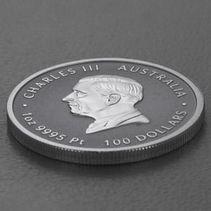 Platinmünze 1oz "Schlange" 2025 Lunar III – Year of the Snake 19% (Australien) - Miniaturansicht 4