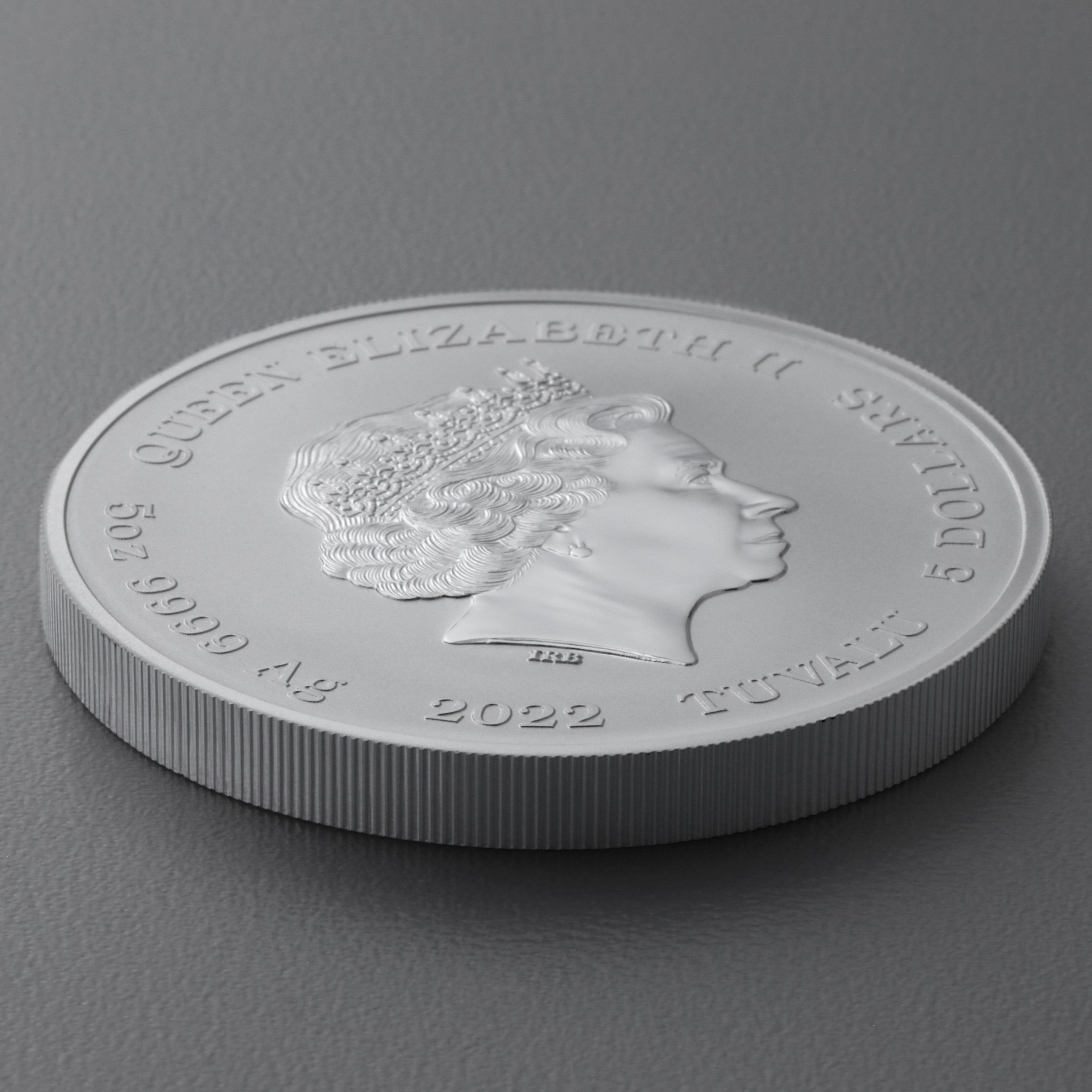 Silbermünze 5oz "Aphrodite" 2022 Gods of Olympus diff. (Tuvalu) - Detailansicht 3