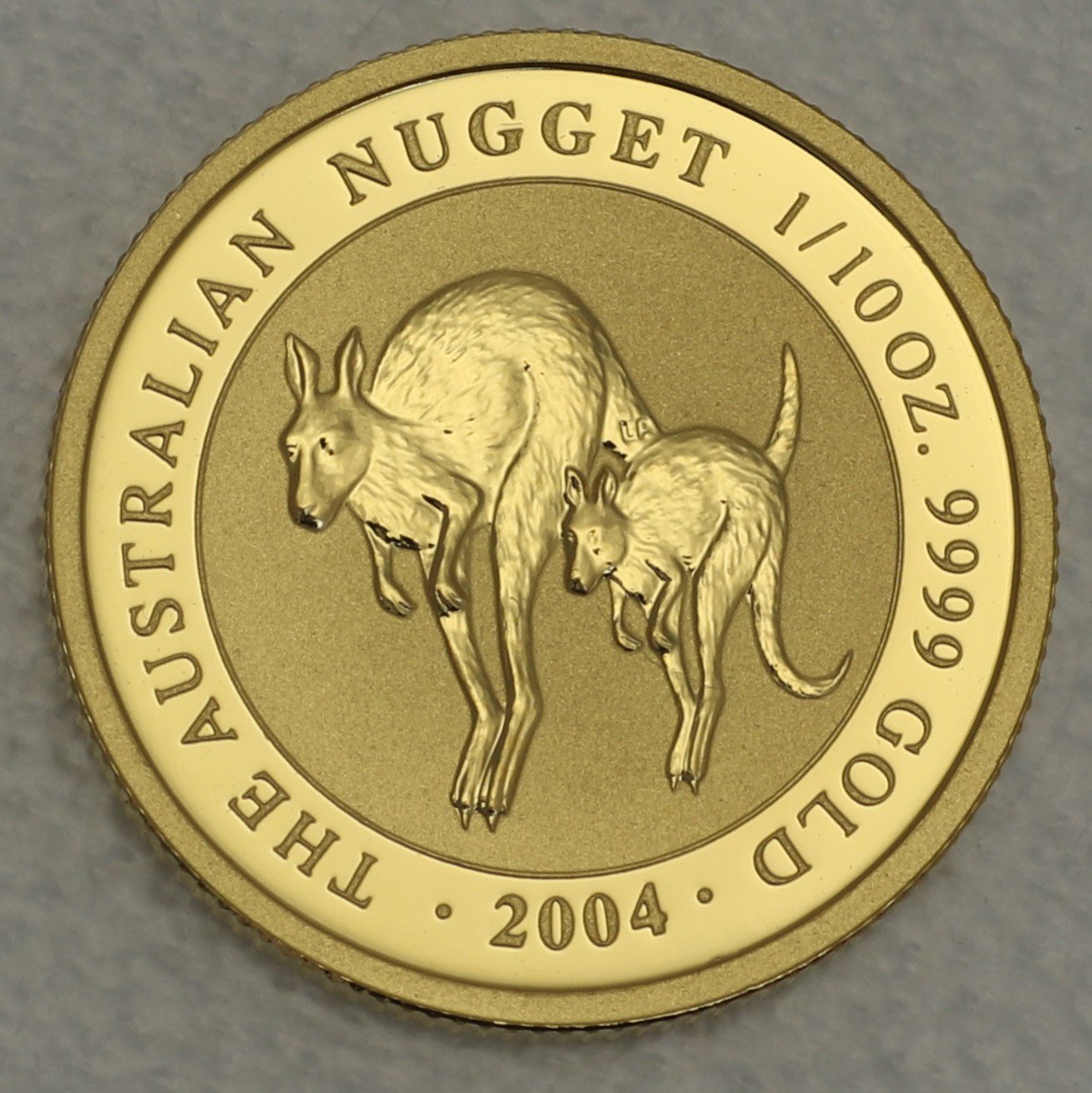 Goldmünze 1/10oz "Känguru" 2004 Australian Nugget (Australien) - Hauptansicht