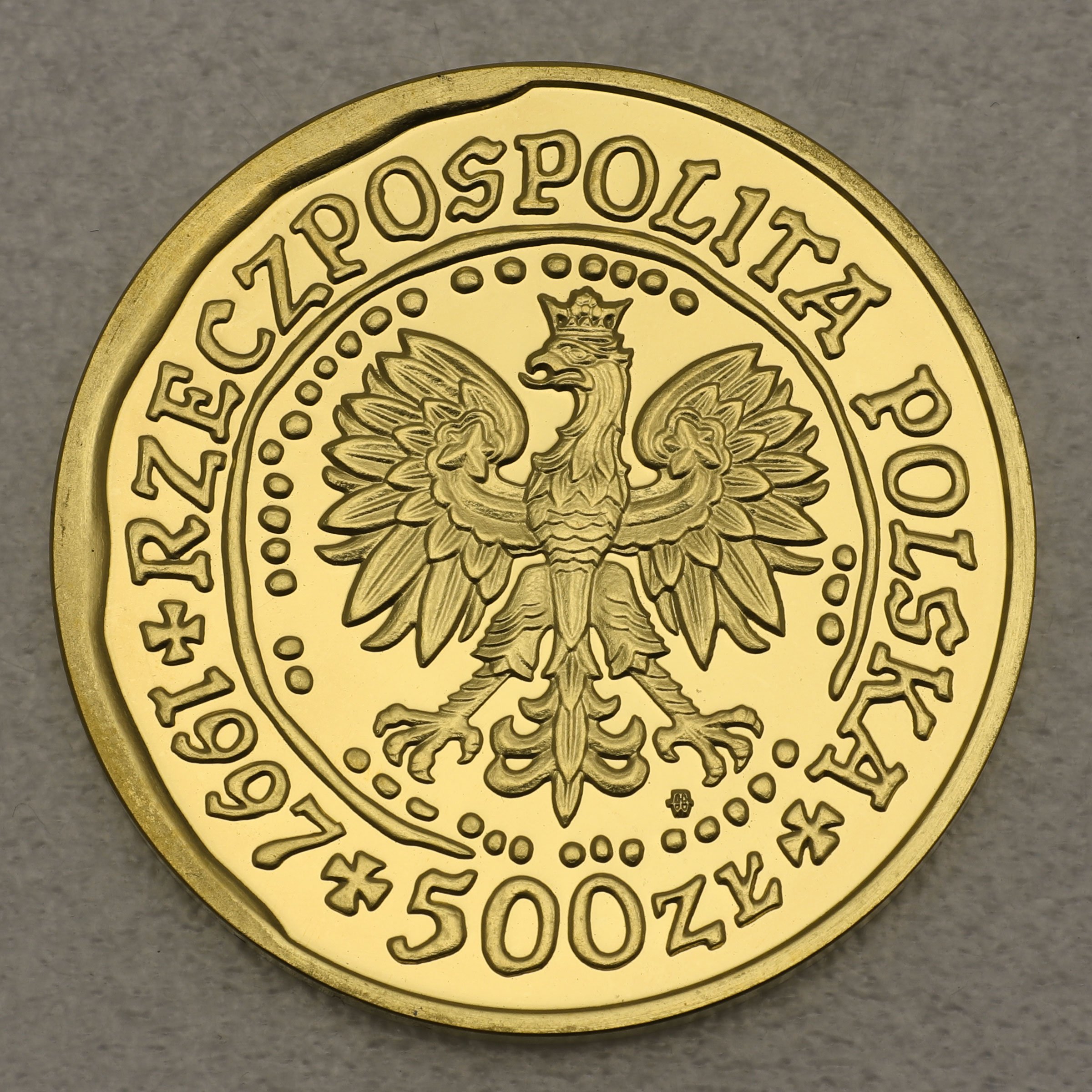 Goldmünze 1oz "Seeadler" 1997 (Polen) - Detailansicht 1