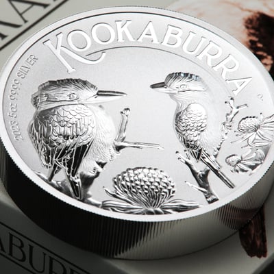 Silbermünze 5oz "Kookaburra" 2023 (Incused) (Australien) - Miniaturansicht 6