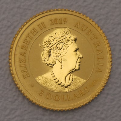 Goldmünze 0,5g "Mini Roo" 2019 Australian Kangaroo (Australien) - Miniaturansicht 2