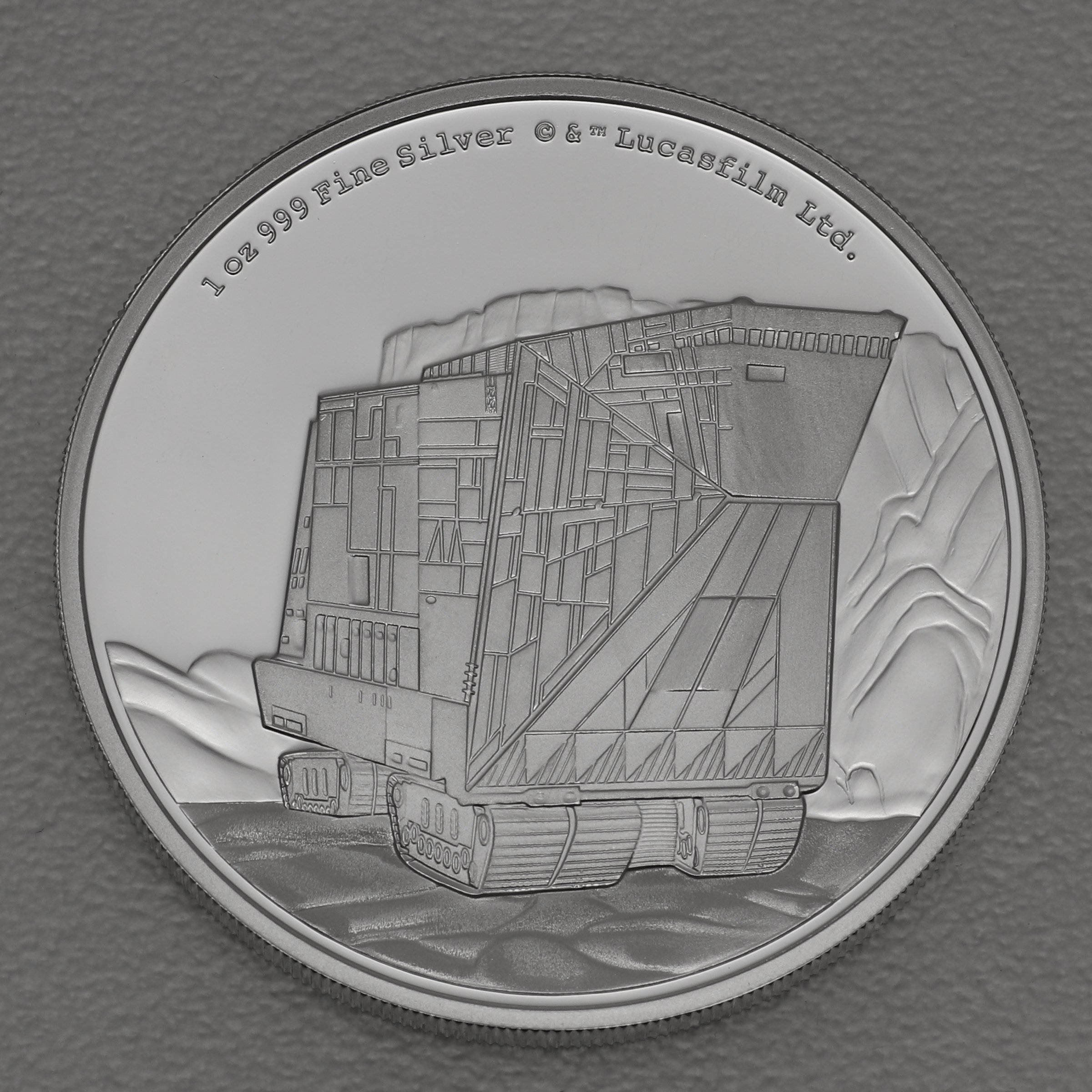 Silbermünze 1oz "Sandcrawler" 2022 (PP) Star Wars™ (Niue) - Hauptansicht