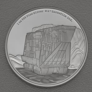 Silbermünze 1oz "Sandcrawler" 2022 (PP) Star Wars™ (Niue) - Hauptansicht