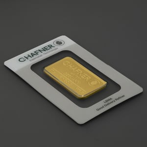 Goldbarren 20g "C.HAFNER - Prägeform" - Miniaturansicht 3