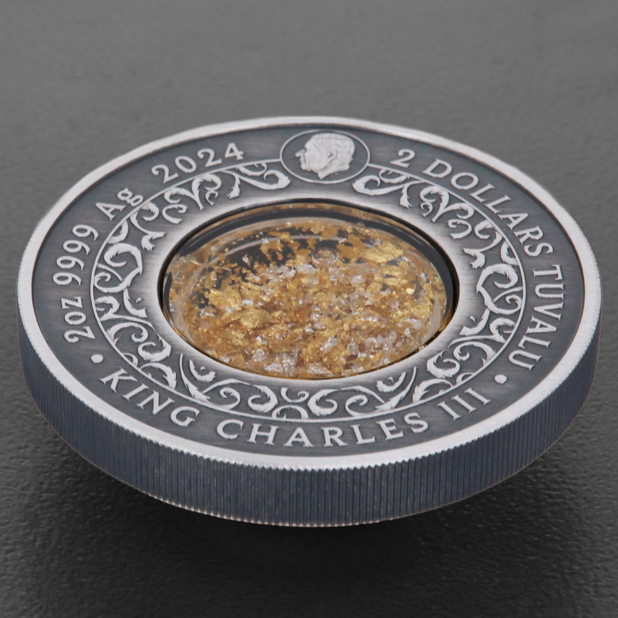 Silbermünze 2oz "Alicanto" 2024 (AF/koloriert) (Tuvalu) - Detailansicht 3
