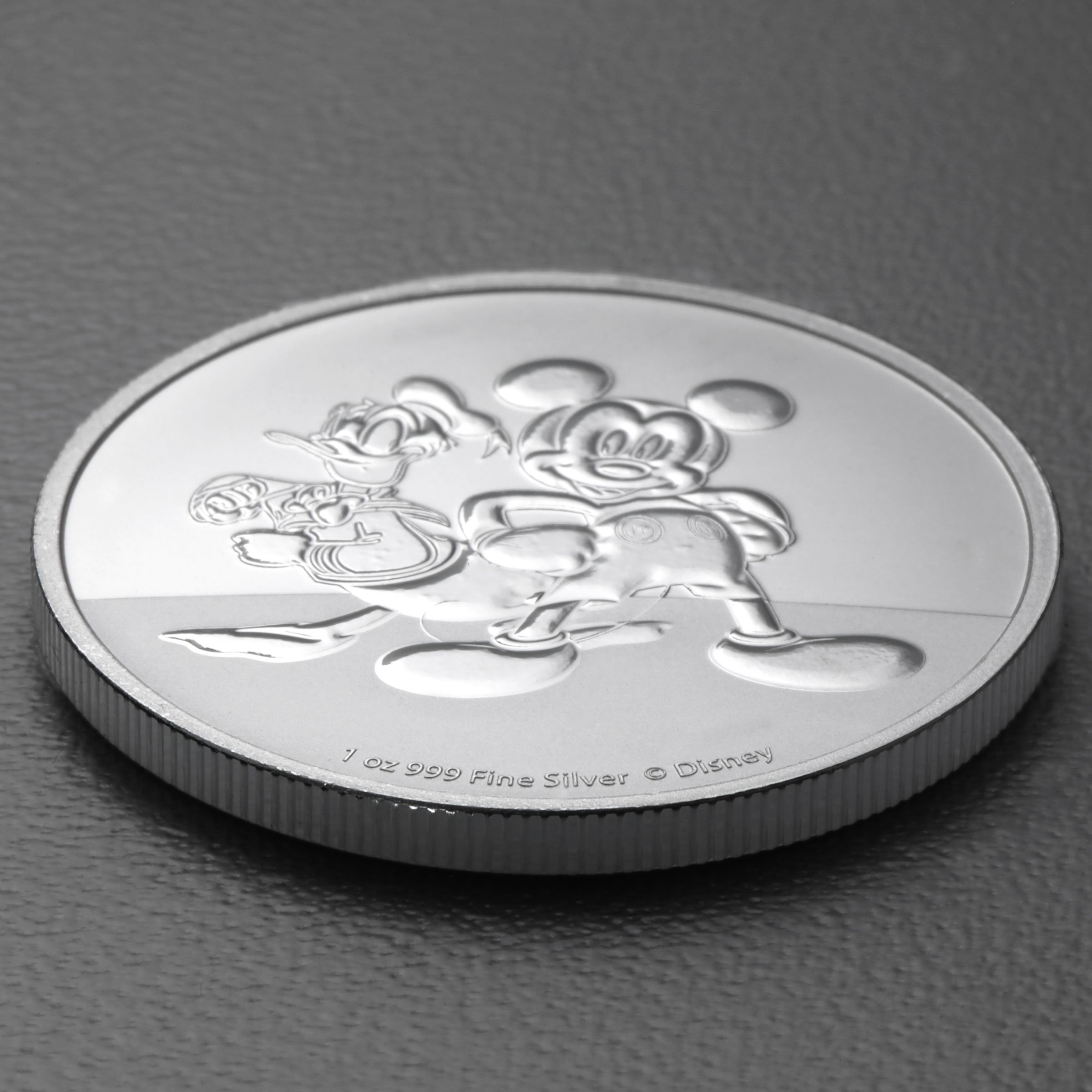Silbermünze 1oz "Mickey & Donald" 2023 Disney 19% (Niue) - Detailansicht 2