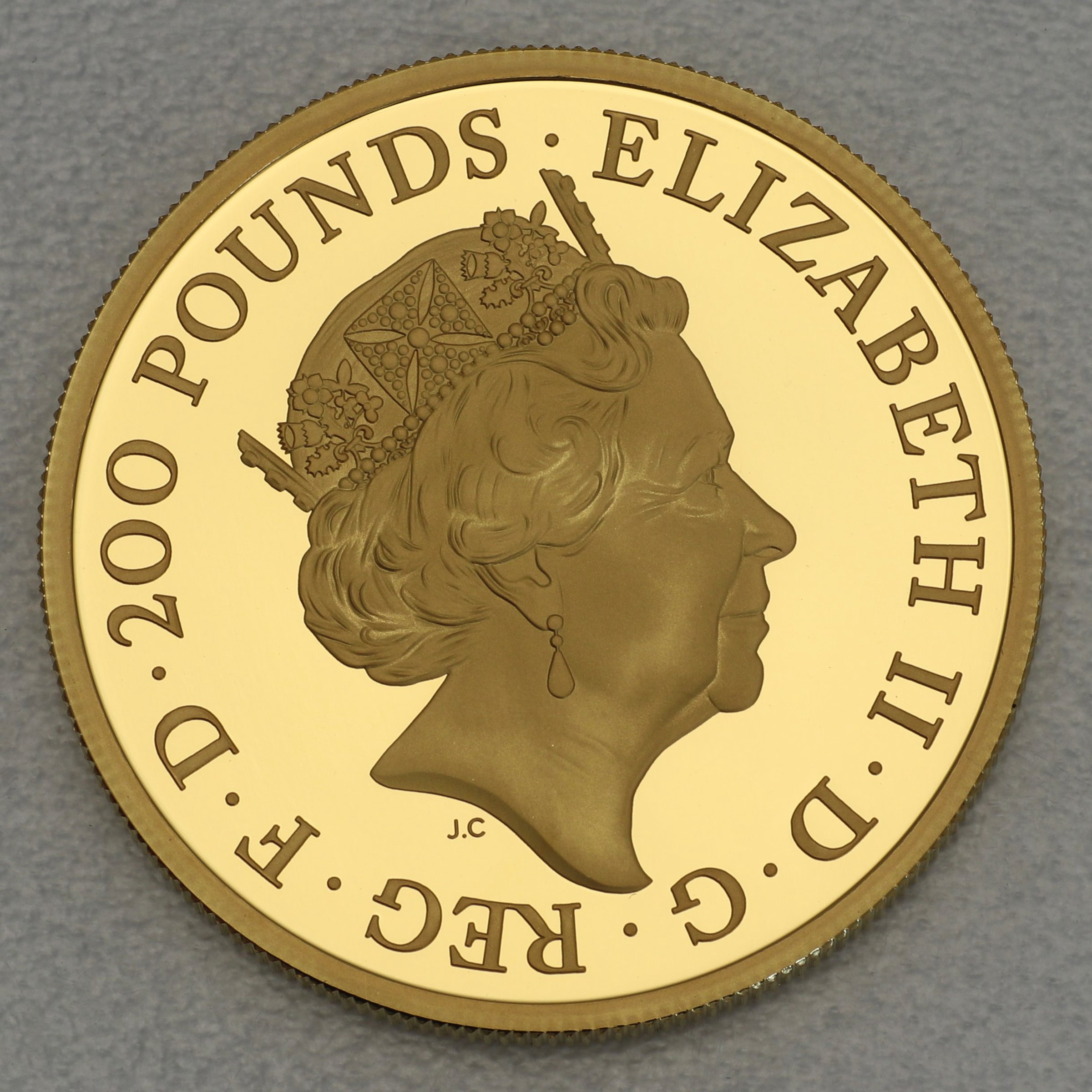 Goldmünze 2oz "Britannia" 2021 (PP) (Großbritannien) - Detailansicht 1