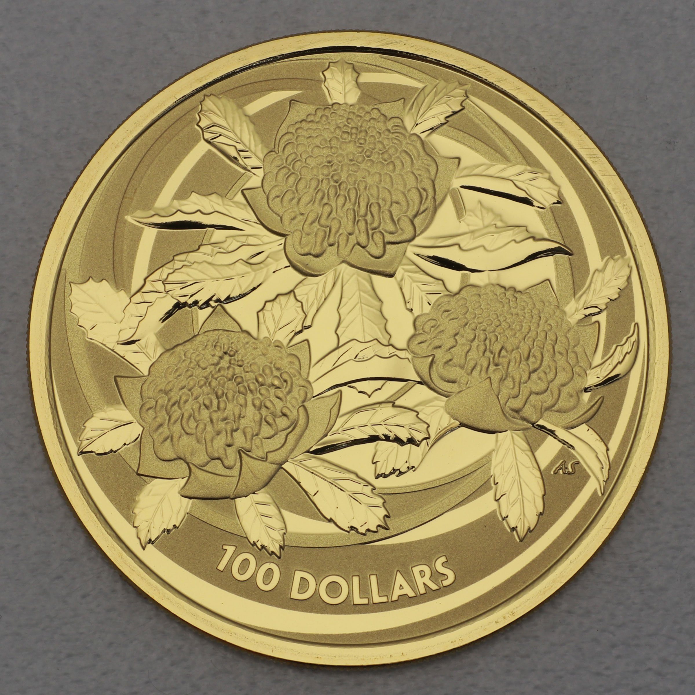 Goldmünze 1oz "Waratah" 2022 Wildflowers of Australia (Australien) - Hauptansicht
