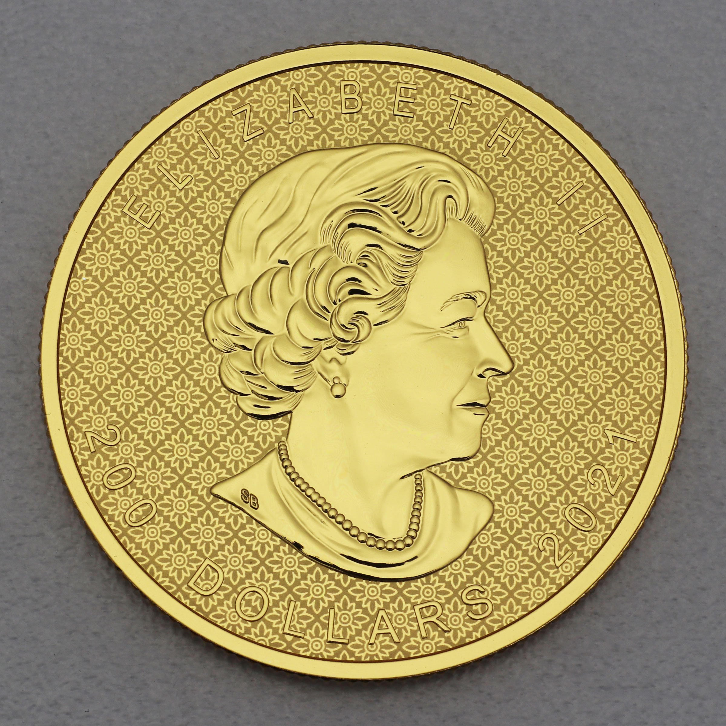 Goldmünze 2oz "Maple Leaf" 2021 Reverse Proof (Kanada) - Hauptansicht