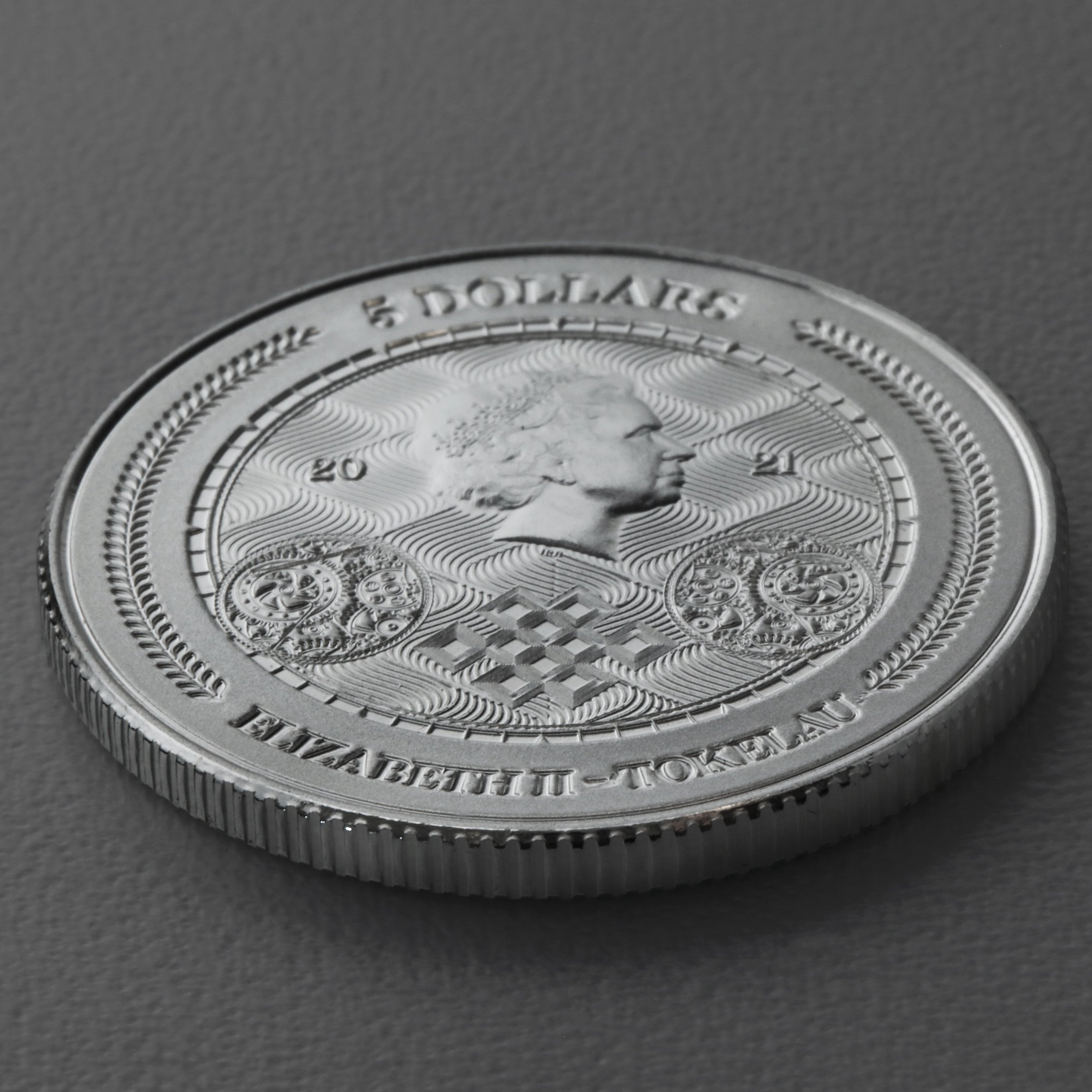 Silbermünze 1oz "Chronos" 2021 (Tokelau) - Detailansicht 3