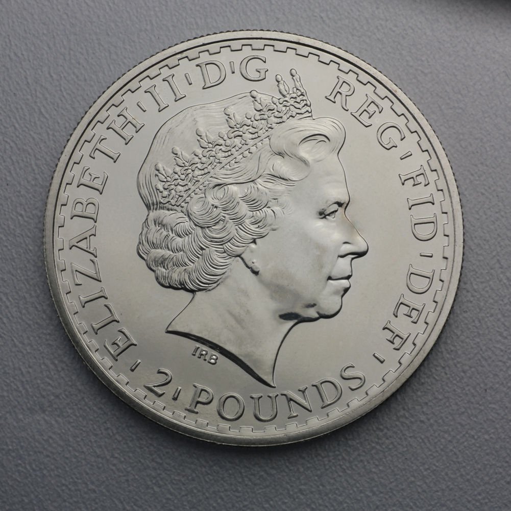 Silbermünze 1oz "Britannia" 2010 (Großbritannien) - Detailansicht 1