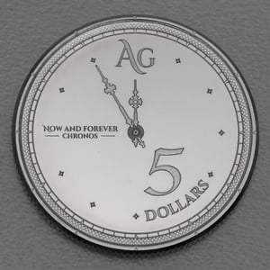 Silbermünze 1oz "Chronos" 2019 (Tokelau) - Miniaturansicht 1