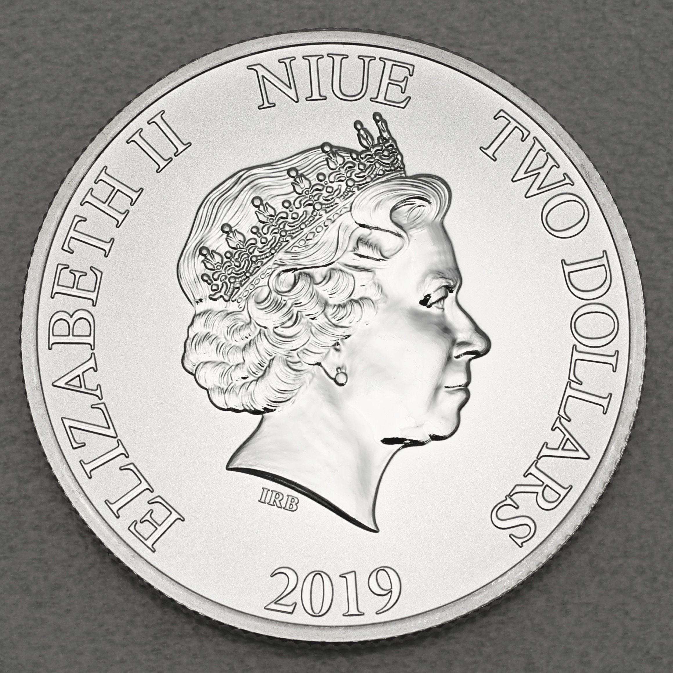Silbermünze 1oz "Schildkröte" 2019 (Niue) - Detailansicht 1