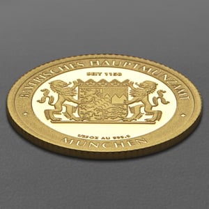 Gold 1/25oz "Schloss Neuschwanstein" 2026 Bayern Thaler (Deutschland) - Miniaturansicht 4