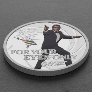 Silbermünzen 1oz +7 x 1/2oz "Roger Moore" 2024 (PP/kol./verg.) Set – 8-teilig James Bond (Tuvalu) - Miniaturansicht 18