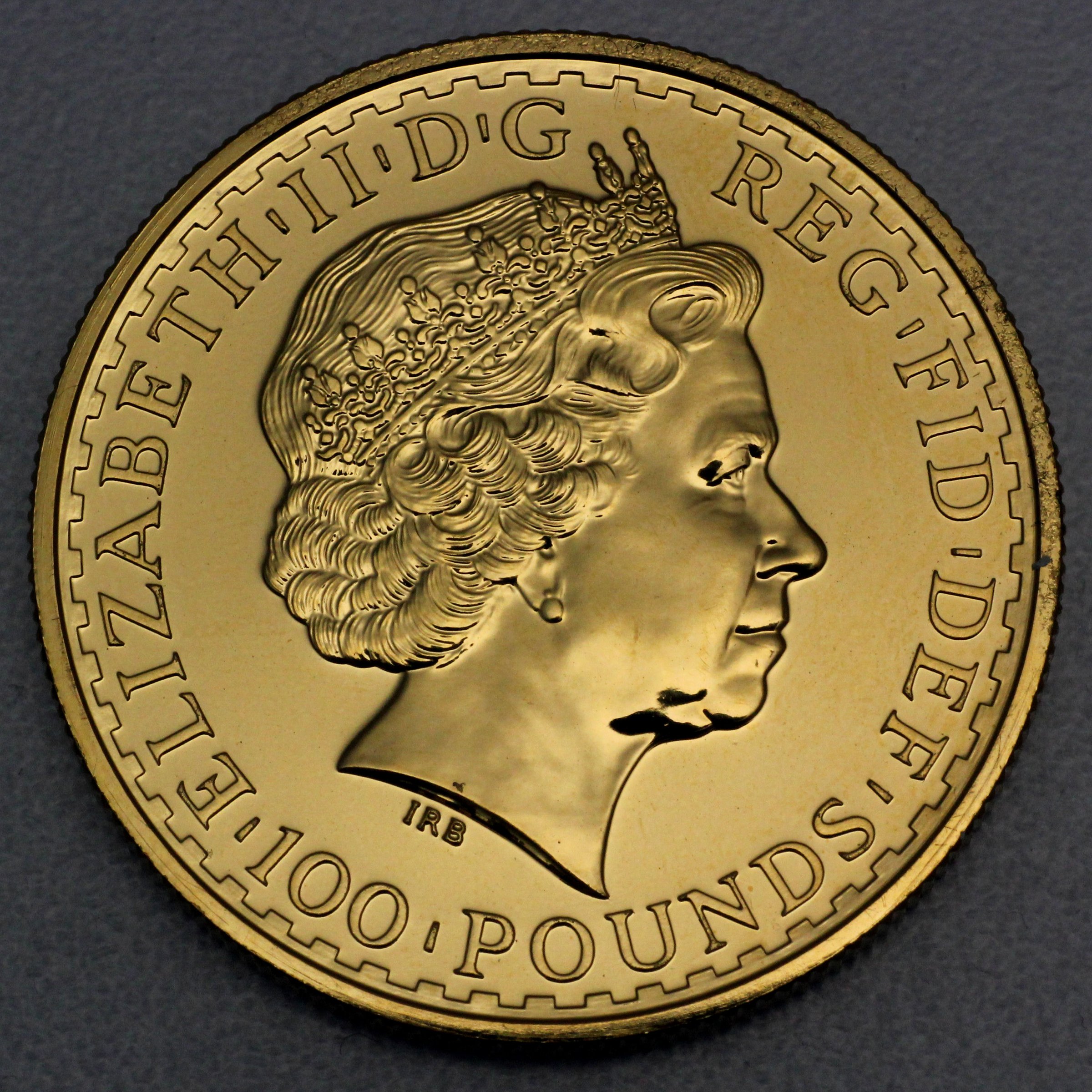 Goldmünze 1oz "Britannia" 2003 (Großbritannien) - Detailansicht 1