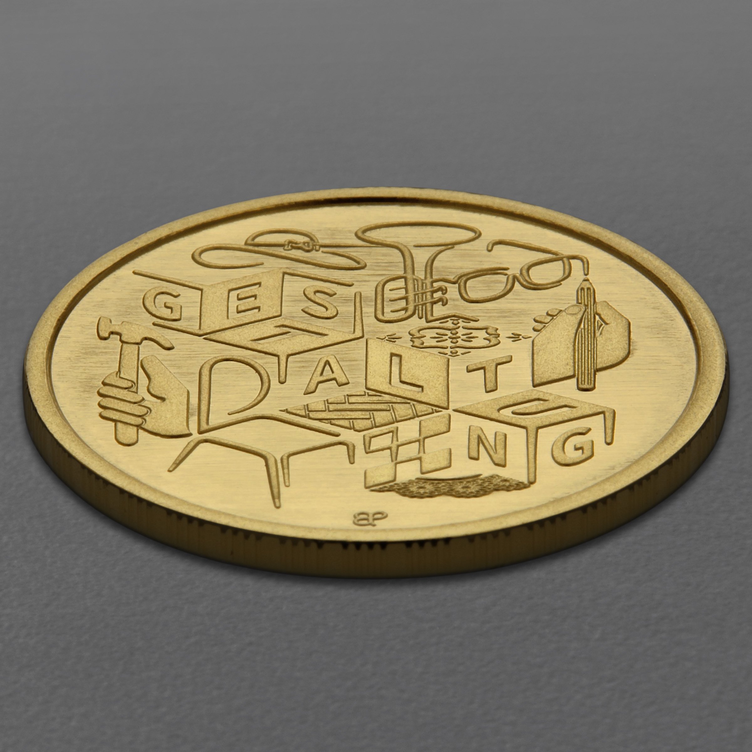 Goldmünze 50 Euro "Gestaltung" 2026 Deutsches Handwerk (Deutschland) - Detailansicht 2