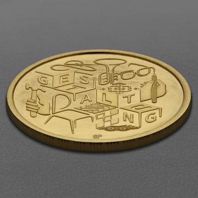 Goldmünze 50 Euro "Gestaltung" 2026 Deutsches Handwerk (Deutschland) - Miniaturansicht 3