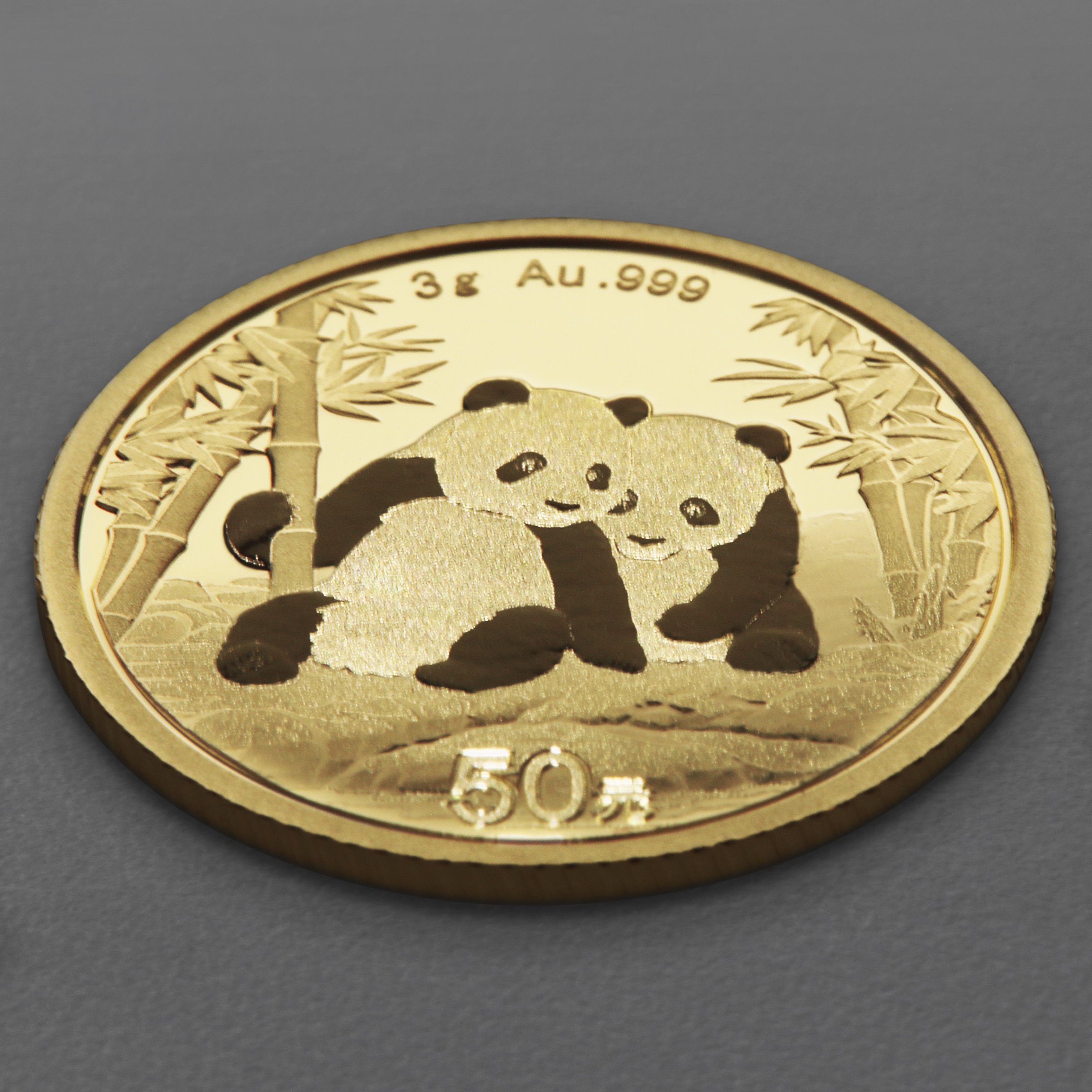 Goldmünze 3g "Panda" 2026 (China) - Detailansicht 2