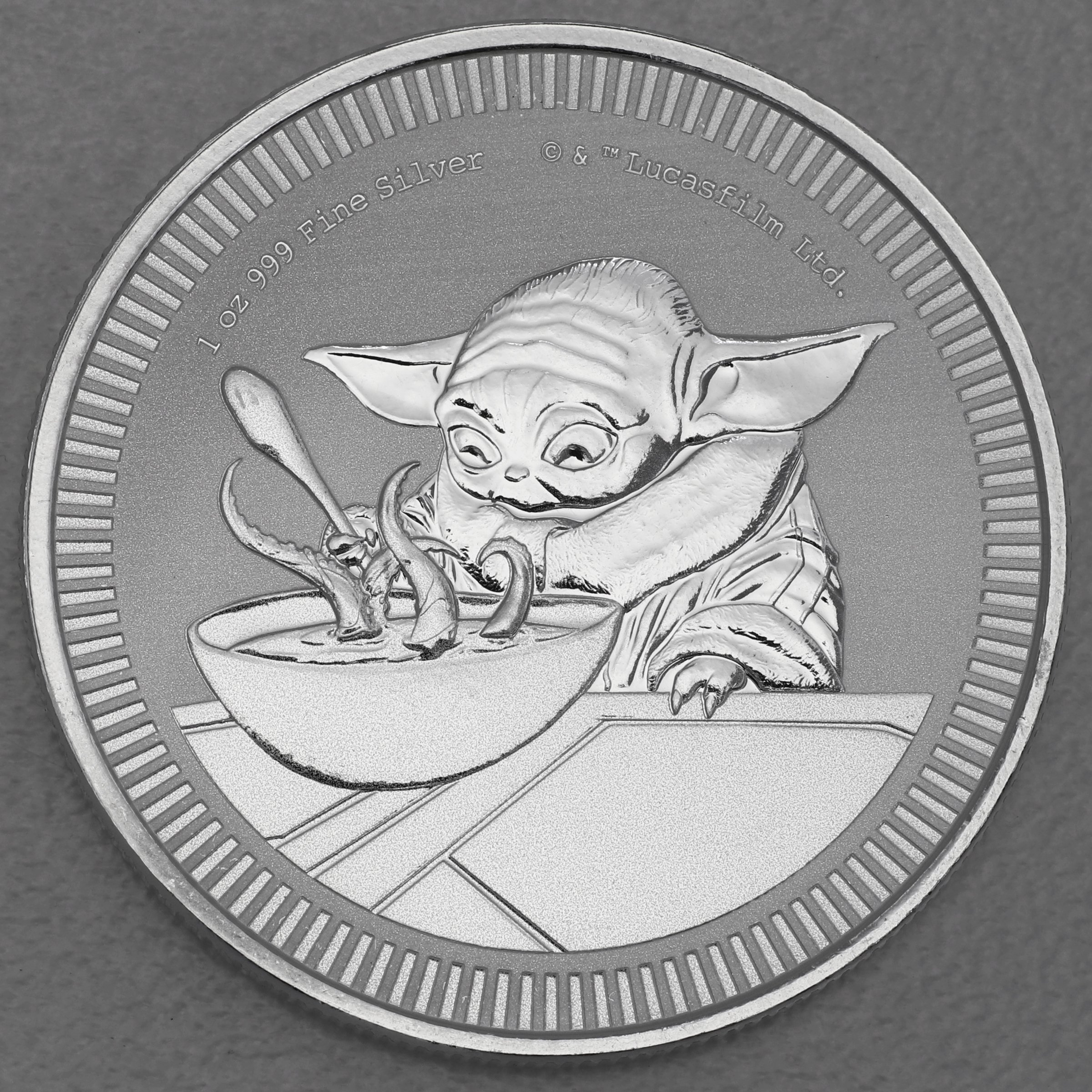 Silbermünze 1oz "Baby Yoda" 2022 Star Wars™ (Niue) - Hauptansicht