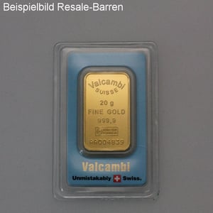 Goldbarren 20g "Resale" (div. Hersteller) - Miniaturansicht 3
