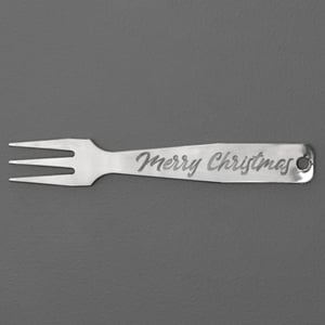 Gourmet-Gabel 4er-Set "Weihnachten" 925er Ag - Miniaturansicht 11