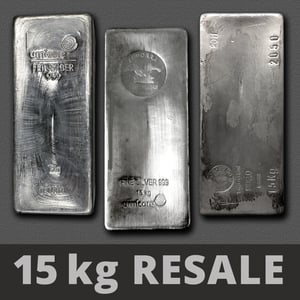 Silberbarren 15kg (Resale) - Hauptansicht