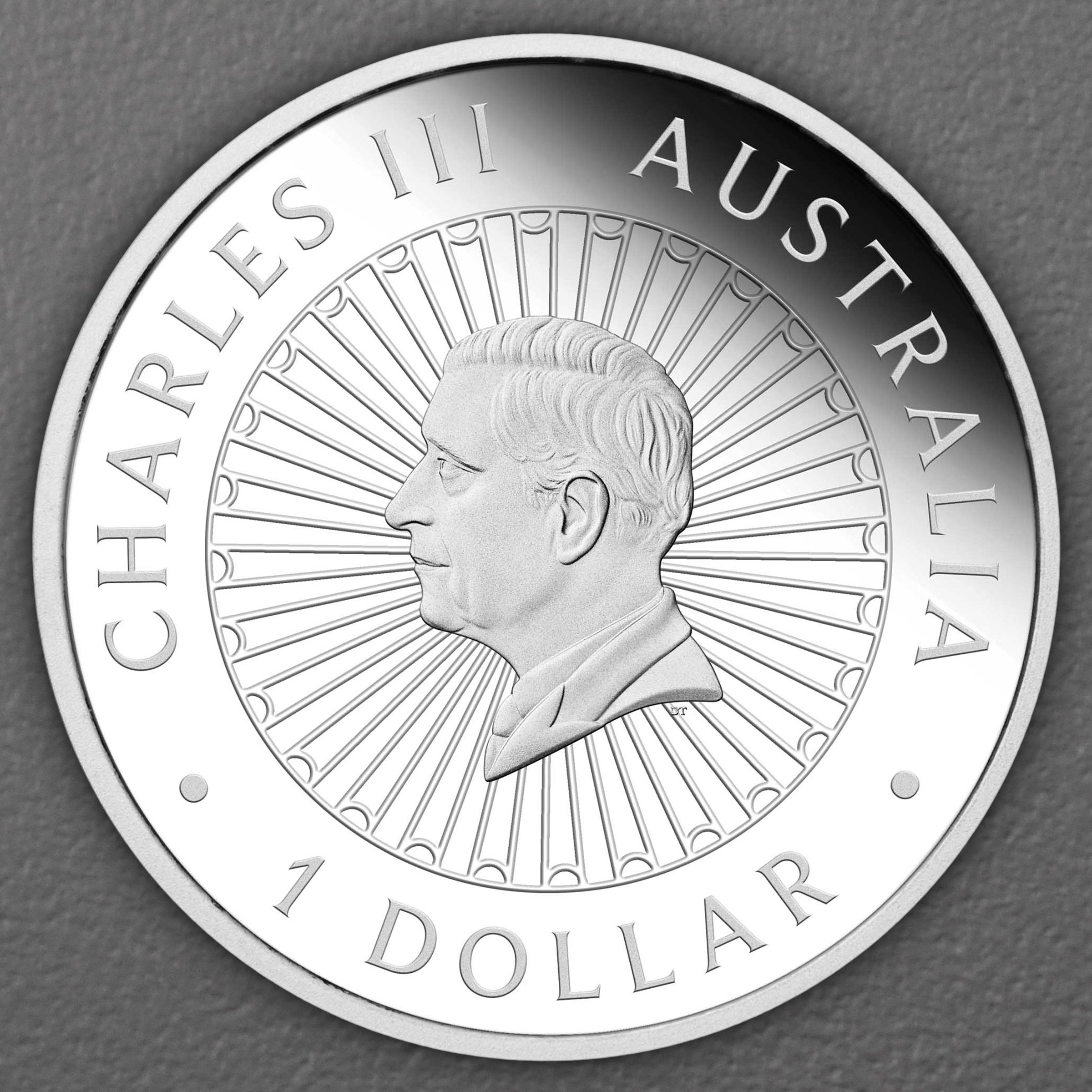 Silbermünze 1oz "The Outback" 2026 (PP) Opal Wonders of Australia 19% (Australien) - Detailansicht 1