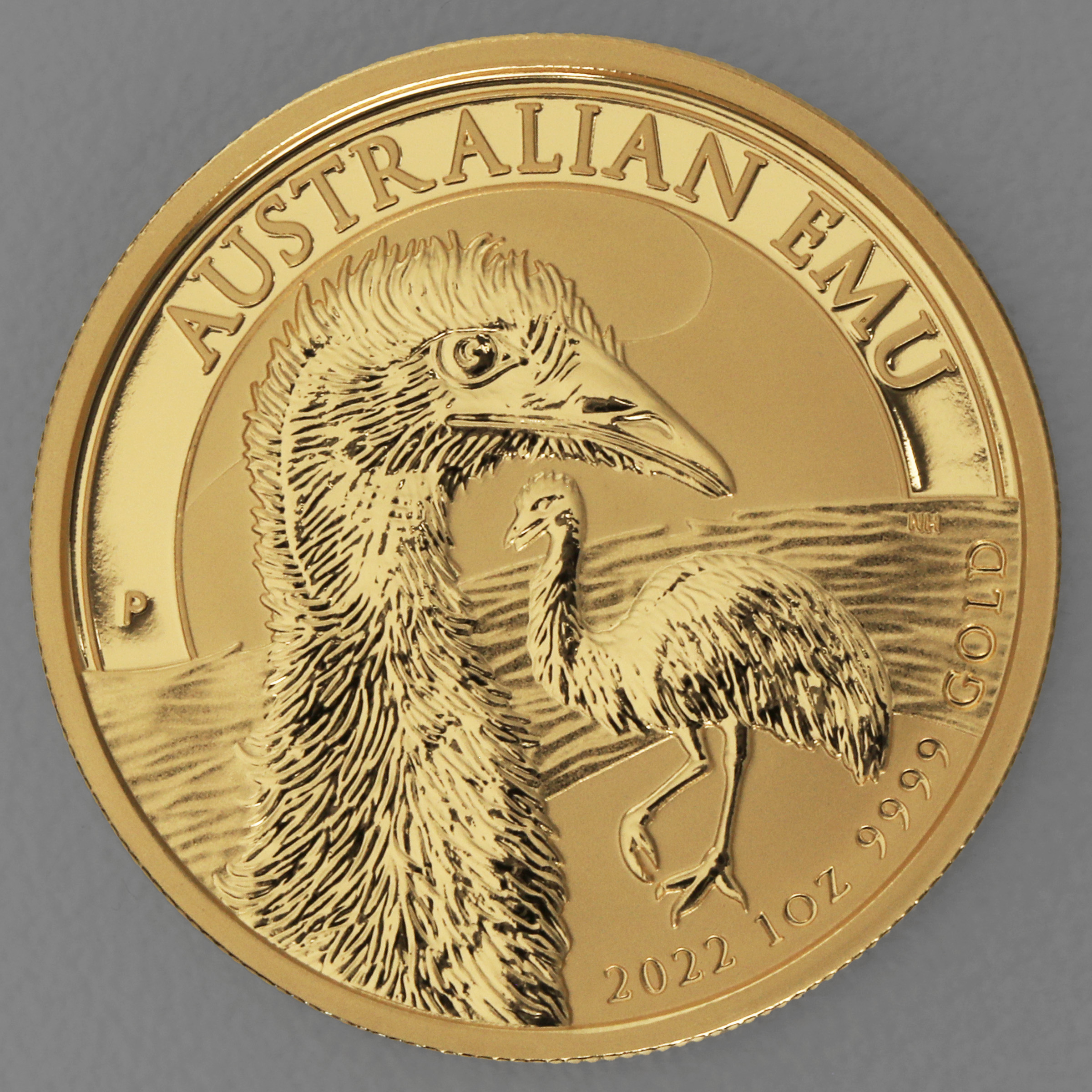 Goldmünze 1oz "Emu" 2022 (Australien) - Hauptansicht