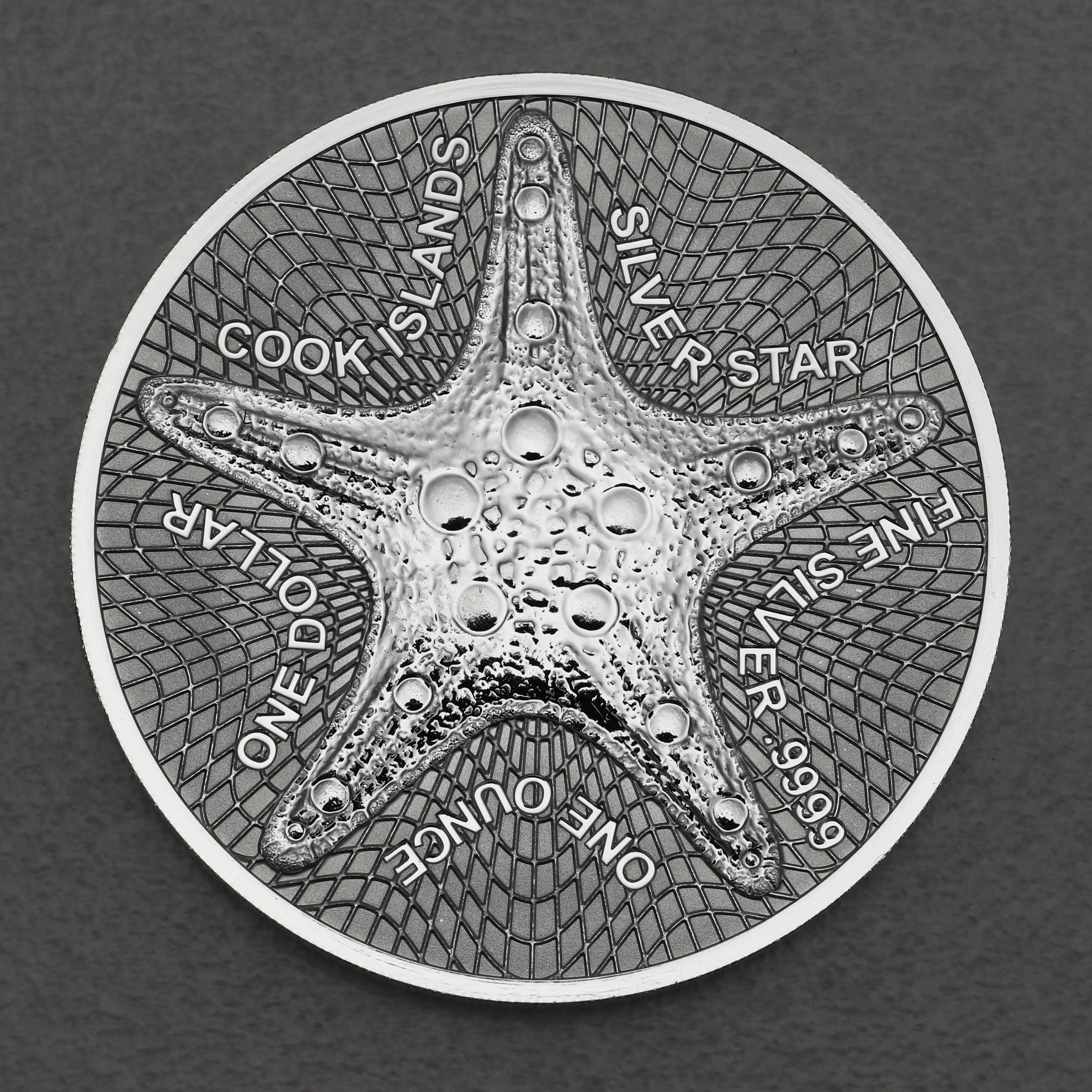Silbermünze 1oz "Silver Star" 2022 (Cook Islands) - Hauptansicht