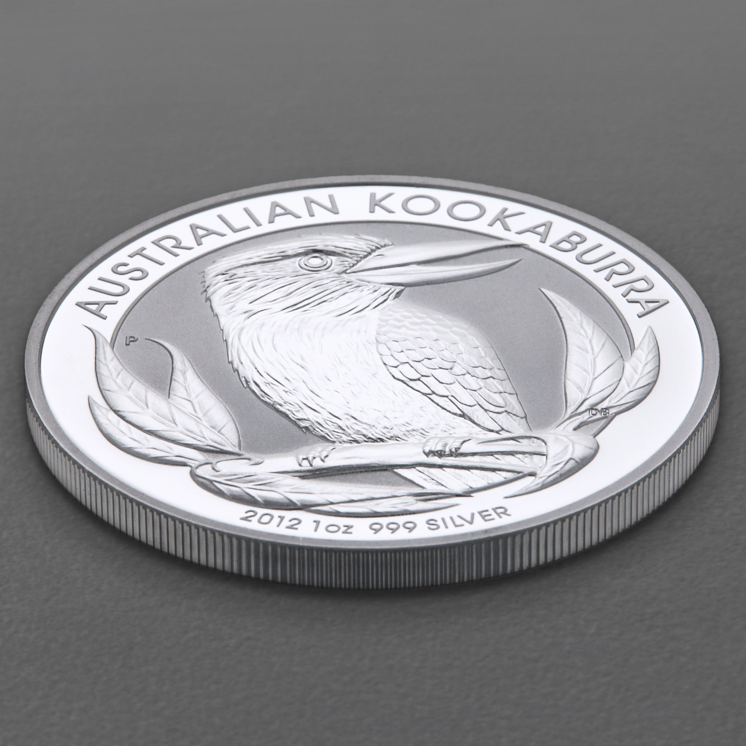 Silbermünze 1oz "Kookaburra" 2012 (Australien) - Detailansicht 2